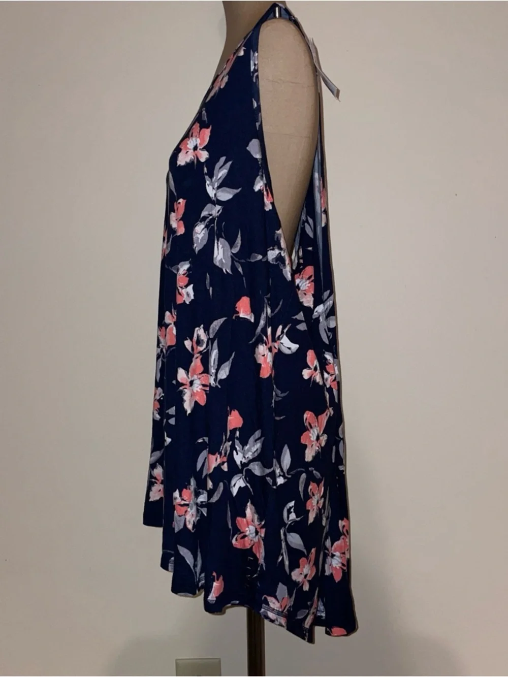 Lane Bryant Navy Floral Cropped Pants‎ W/matching top 22/24 NWT
